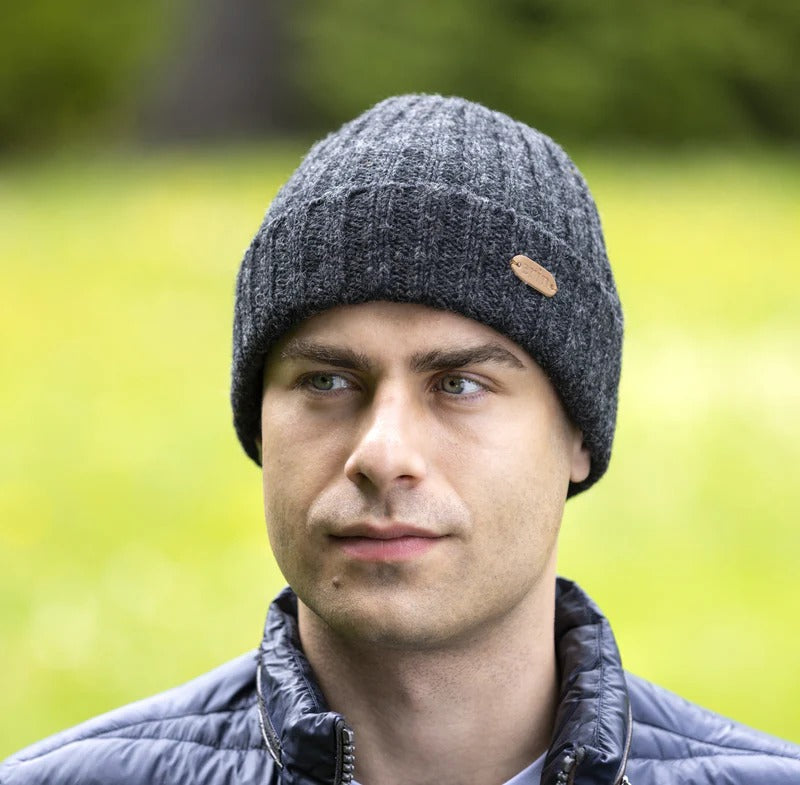 Rib Pullon Turnup Hat