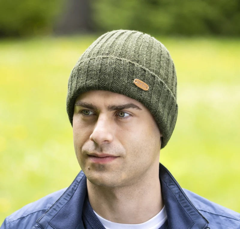 Rib Pullon Turnup Hat