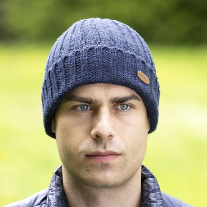 Rib Pullon Turnup Hat