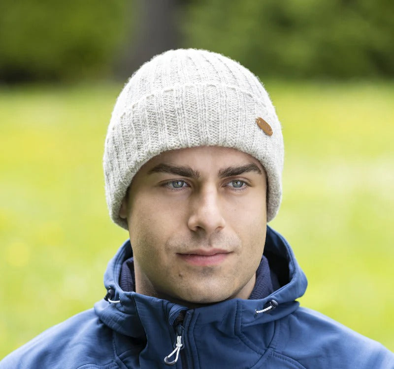 Rib Pullon Turnup Hat