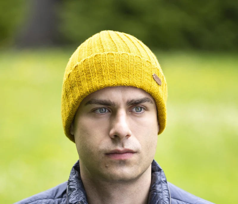 Rib Pullon Turnup Hat