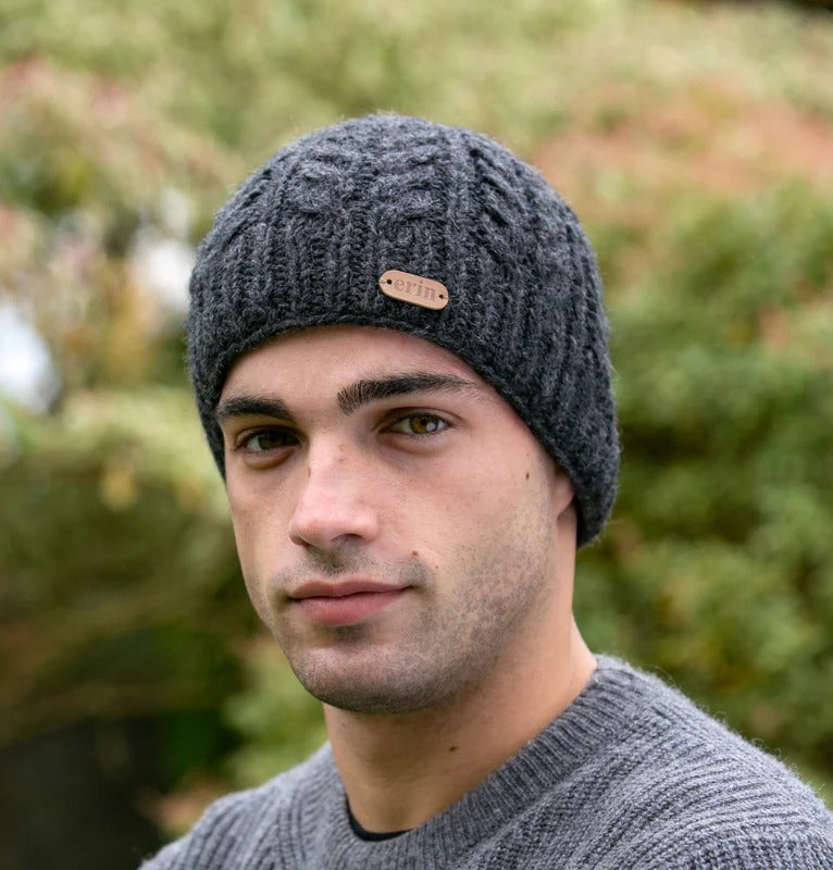 Unisex Aran Cable Pullon