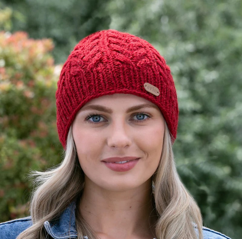 Unisex Aran Cable Pullon
