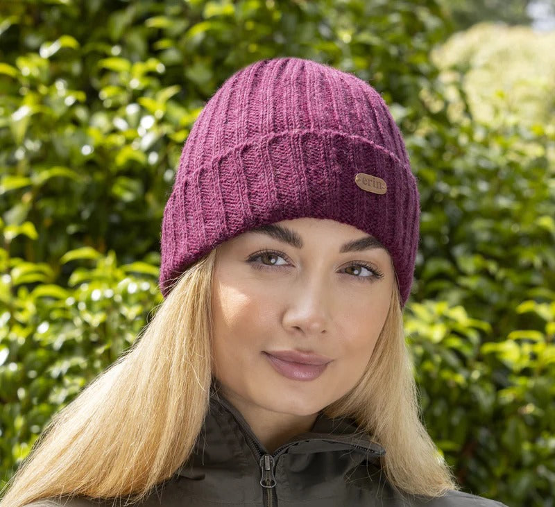 Rib Pullon Turnup Hat