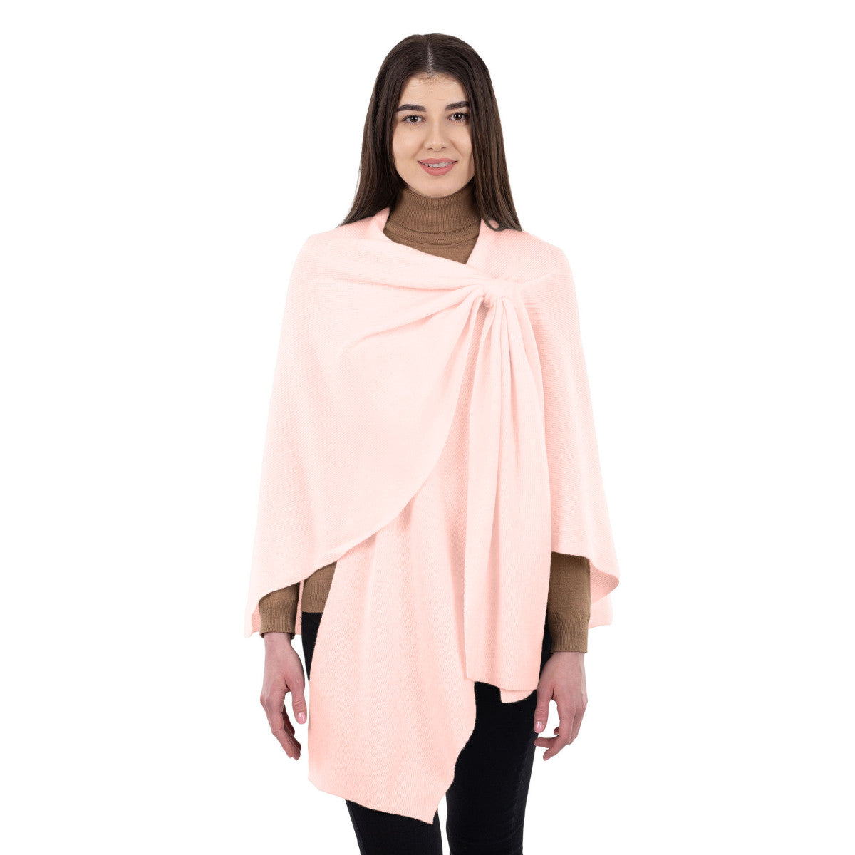 Lambswool Draped Shawl