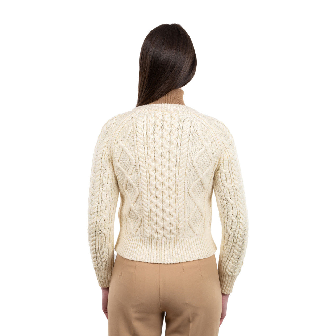 Ladies Cable Cardigan