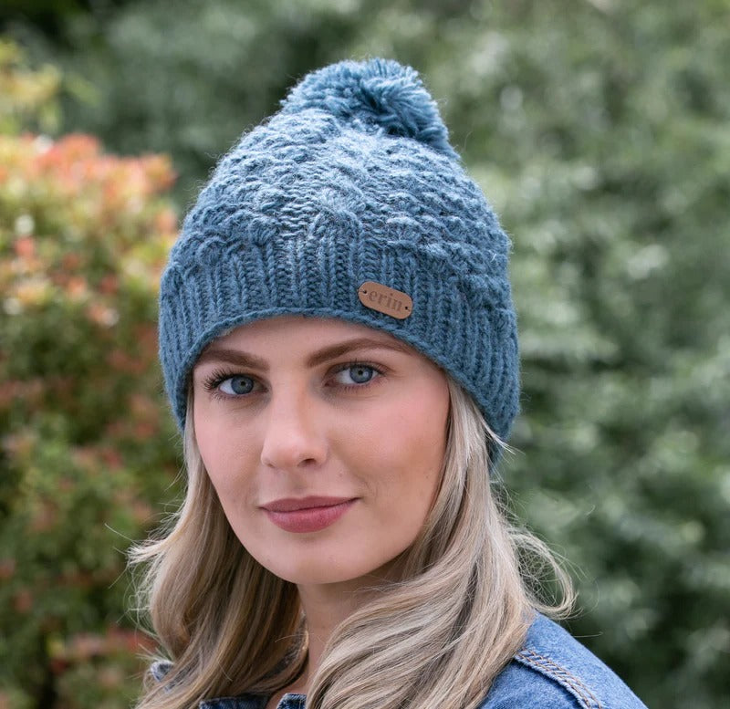 Blackberry Bobble Hat