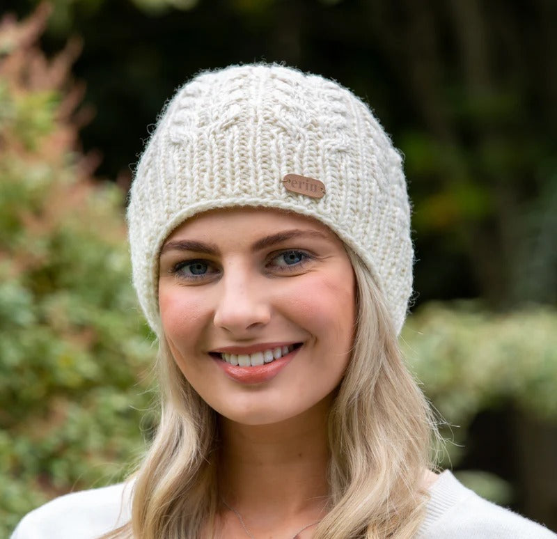 Unisex Aran Cable Pullon