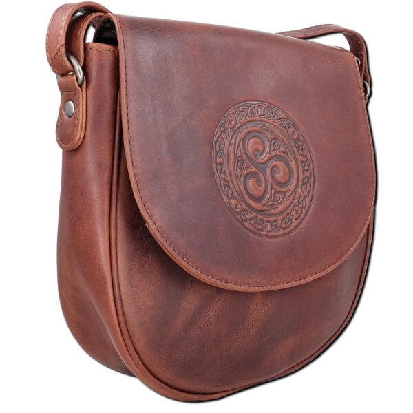 Leather Saddle Bag