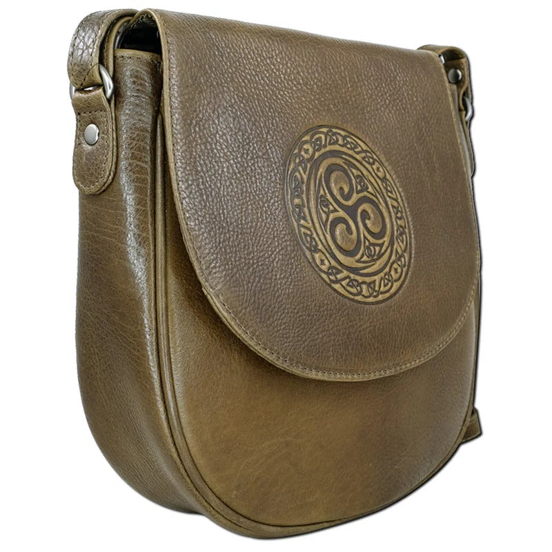 Leather Saddle Bag