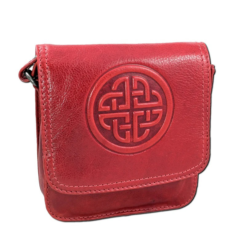 Leather Morrigan Celtic Bag