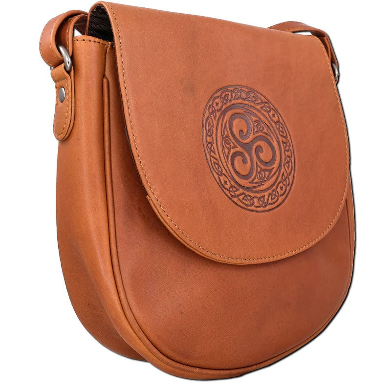Leather Saddle Bag