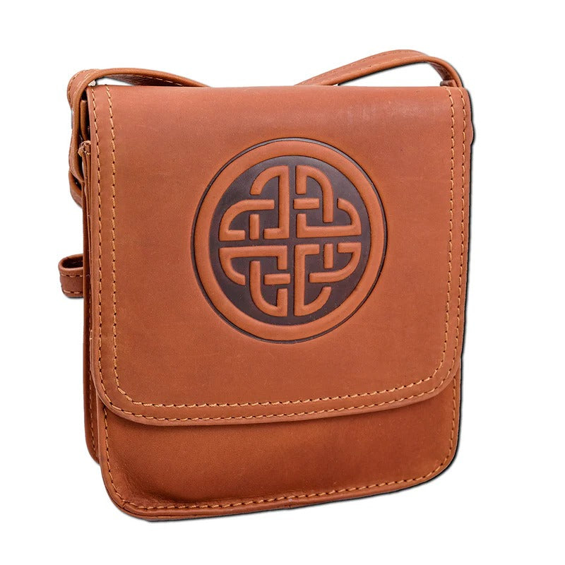 Leather Morrigan Celtic Bag
