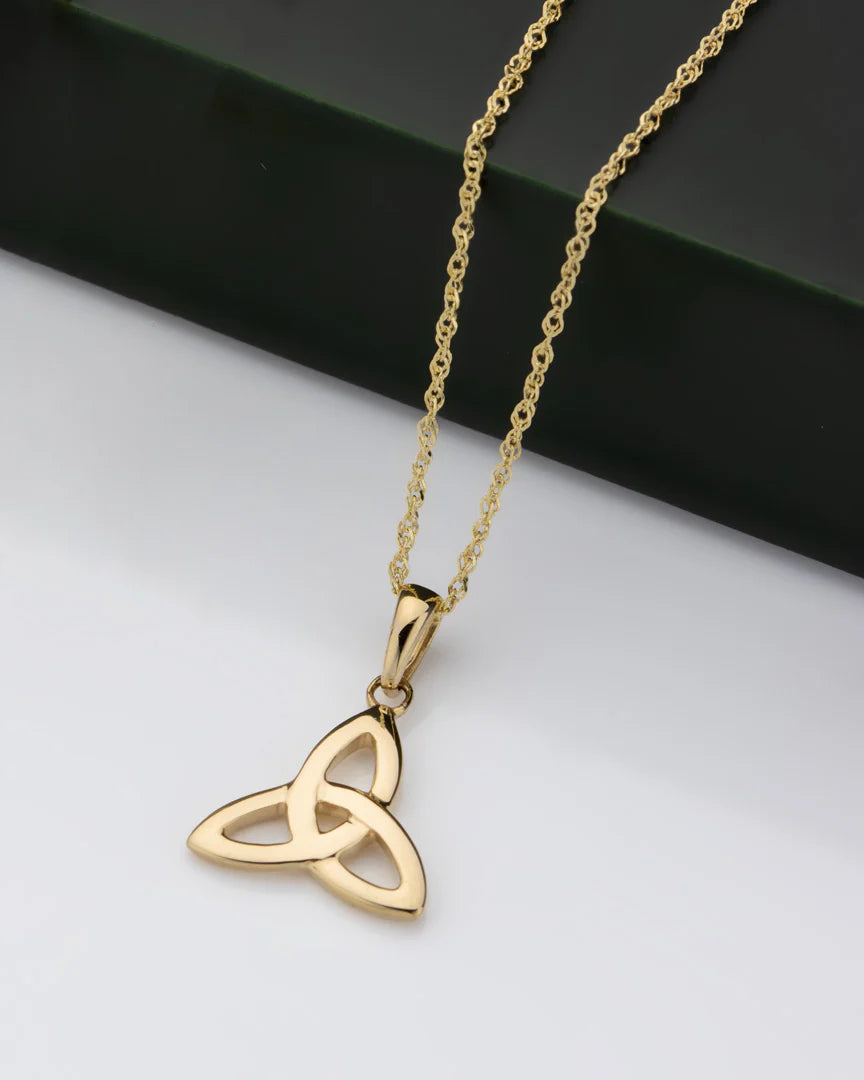 10K Gold Trinity Knot Pendant