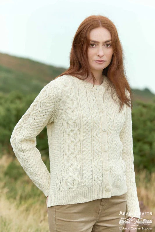 TRAMORE SHORT BUTTON CARDIGAN X5578