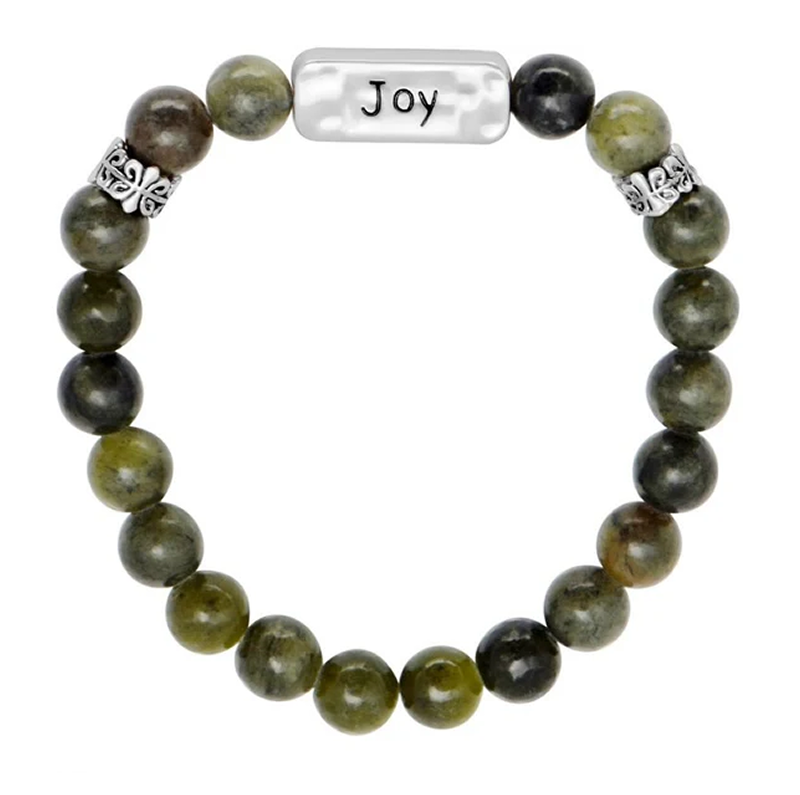 CONNEMARA MARBLE JOY MESSAGE BRACELET
