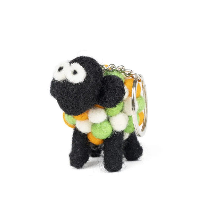 felt-wool-standing-tricolour-sheep-keyring