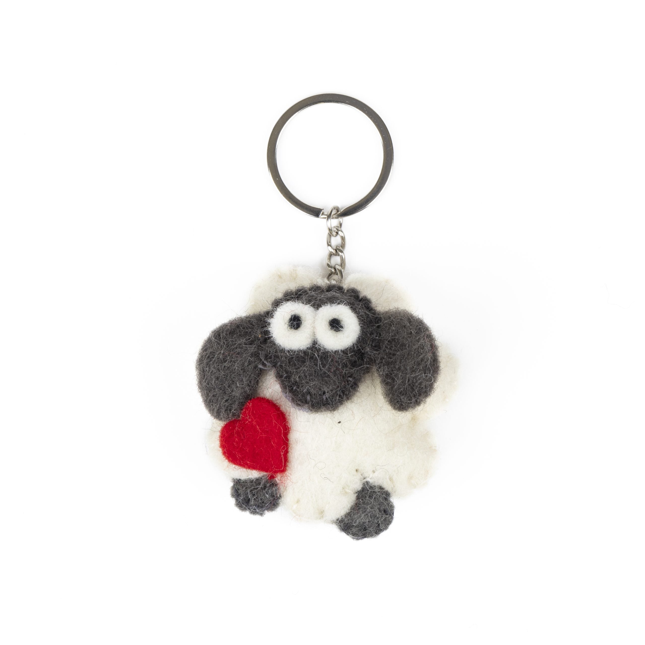 felt-wool-sheep-keyring-heart