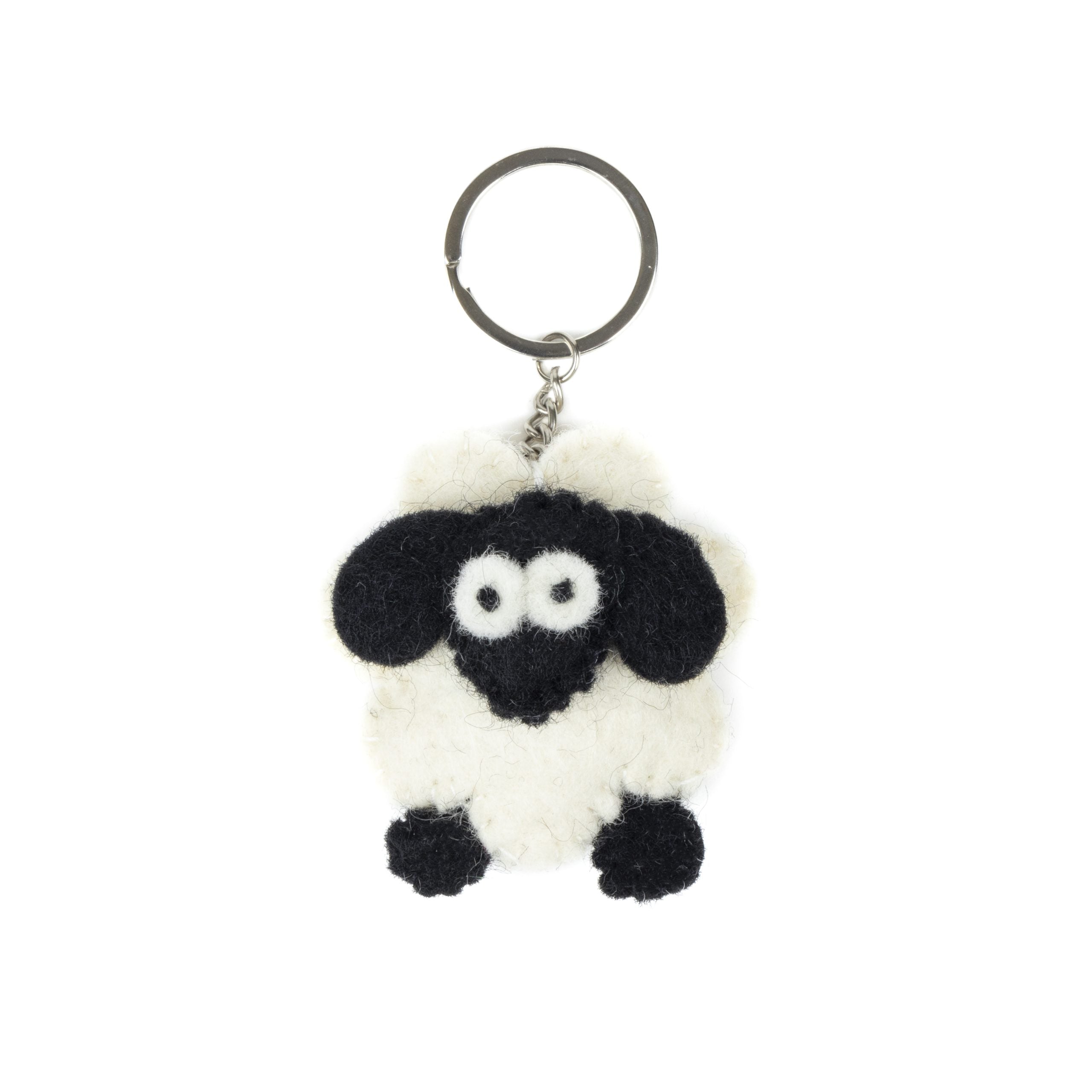 felt-wool-sheep-keyring