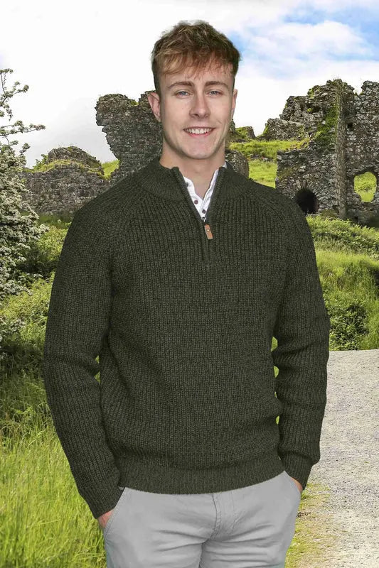 Killybegs ¼ Zip Fisherman’s Knit