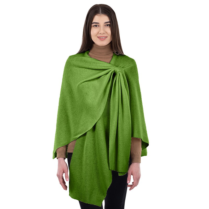 Lambswool Draped Shawl