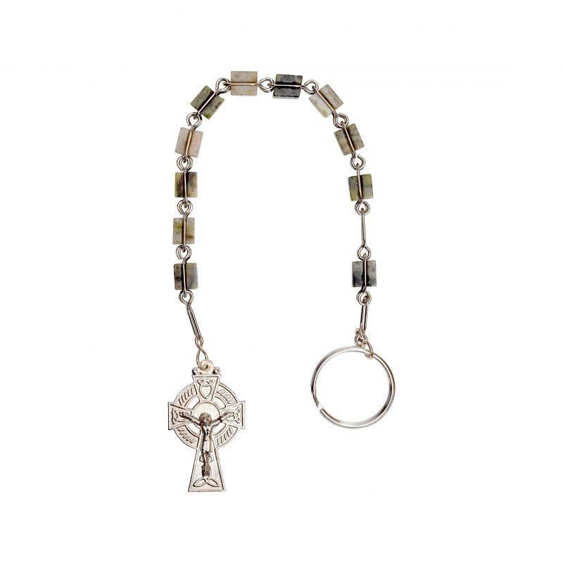 CONNEMARA MARBLE PAIDRIN BEAG SINGLE DECADE ROSARY