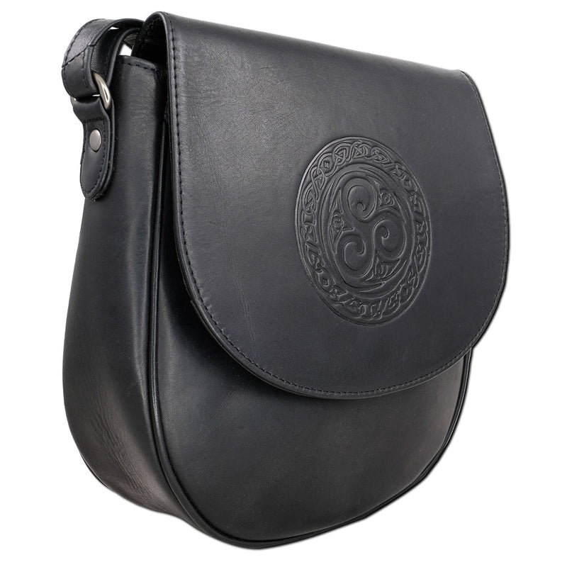 Leather Saddle Bag