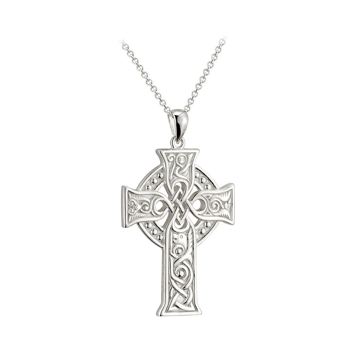 Large Four Apostles Celtic Cross Pendant