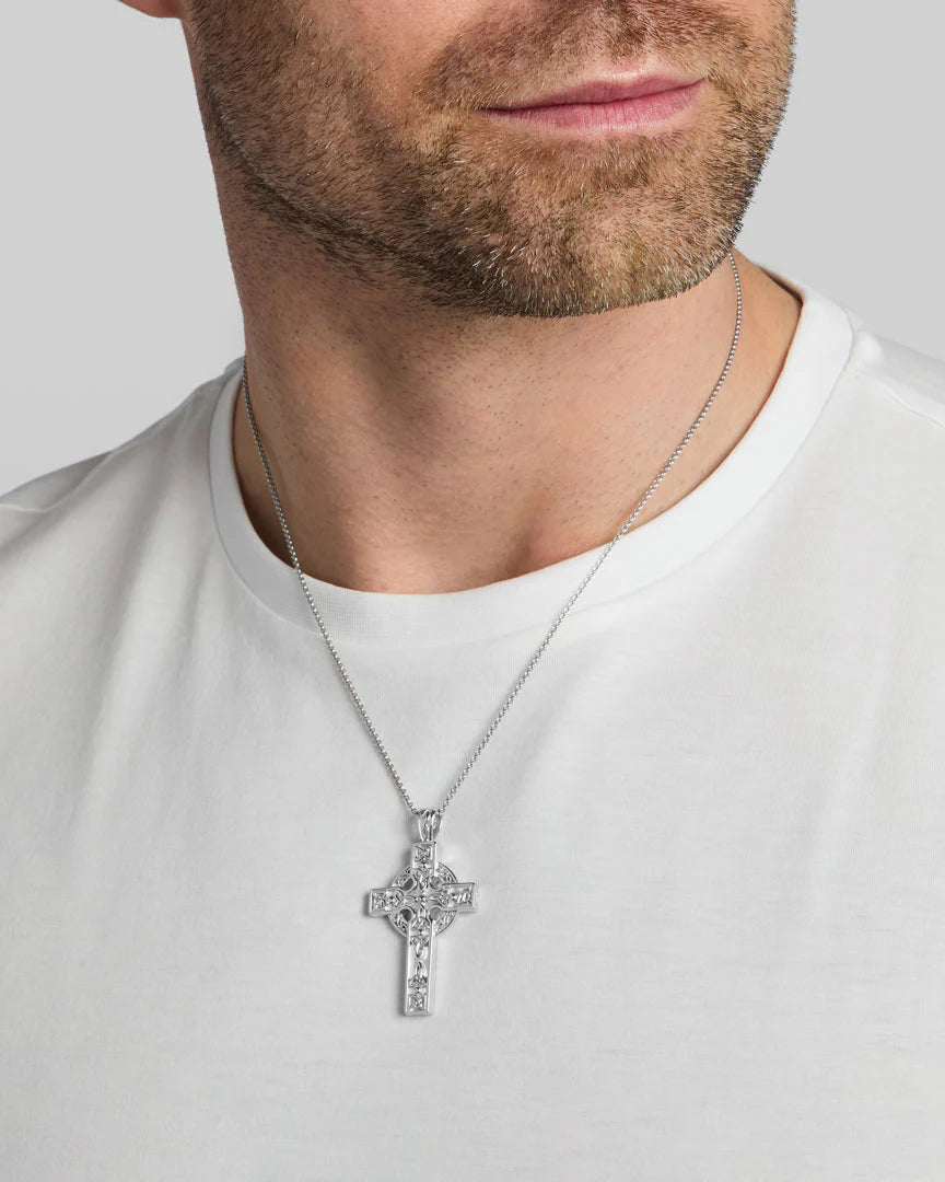 Men's Heavy Celtic Cross Pendant