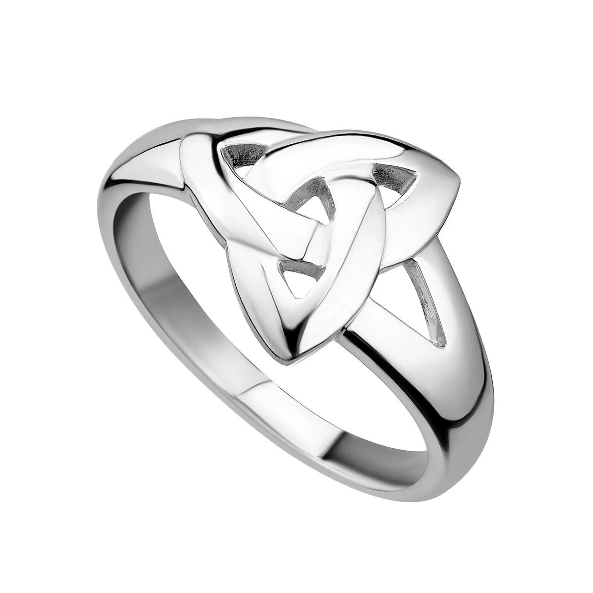 Silver Trinity Knot Ring